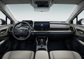 نمای داخلی تویوتا bZ3X